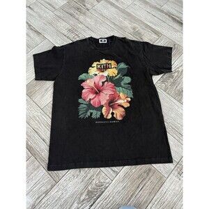 Kith Hibiscus Print Hawaii  T-Shirt Limited Edition Size Large Rare